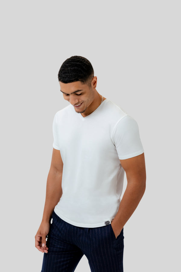 The V Neck Split Hem