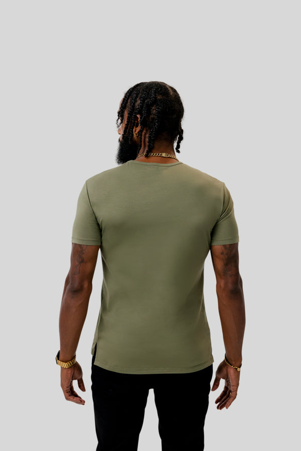 The V Neck Split Hem