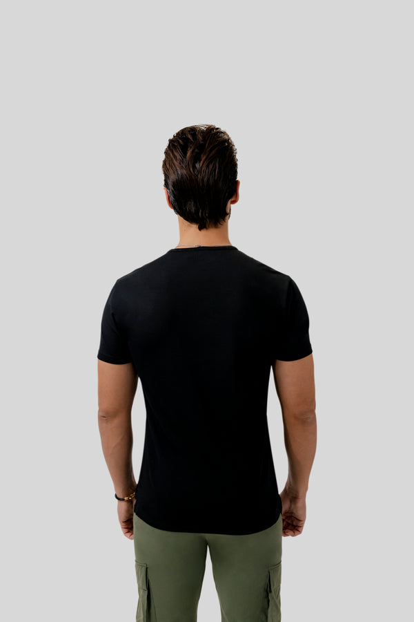 The V Neck Split Hem