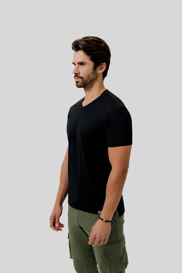 The V Neck Split Hem
